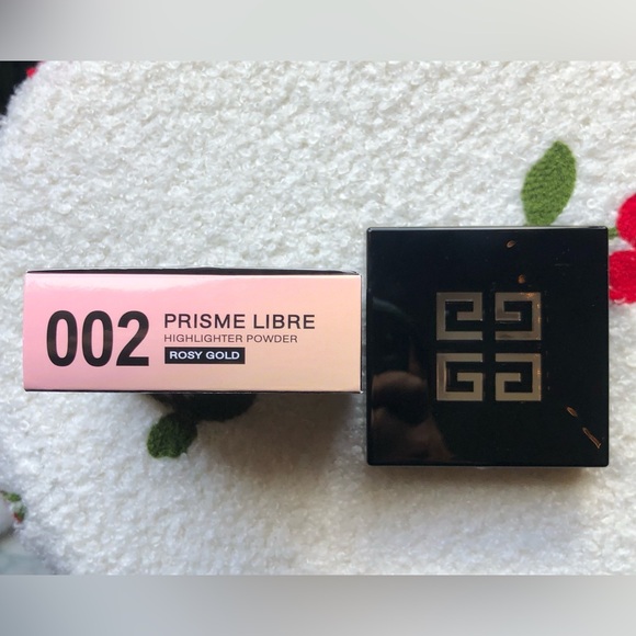 NEW!! GIVENCHY Prisme Libre Highlighter Powder: Rosy Gold (9g/.31 oz) - Picture 4 of 8
